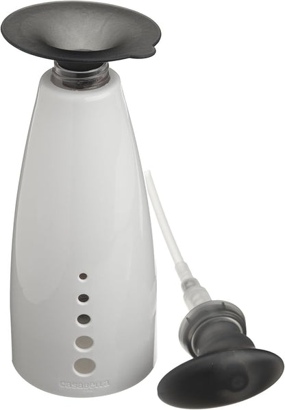 Casabella Sink Sider Soap Pump Bottle 14-Ounce Multipurpose Dispenser