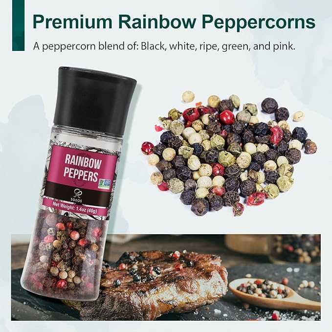 Soeos Salt + Peppercorns