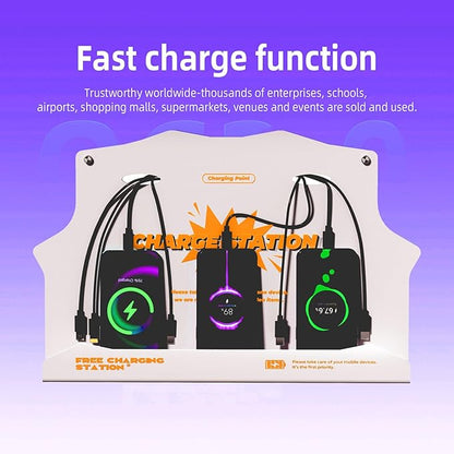 Wall Mounted Cell Phone Charging Station