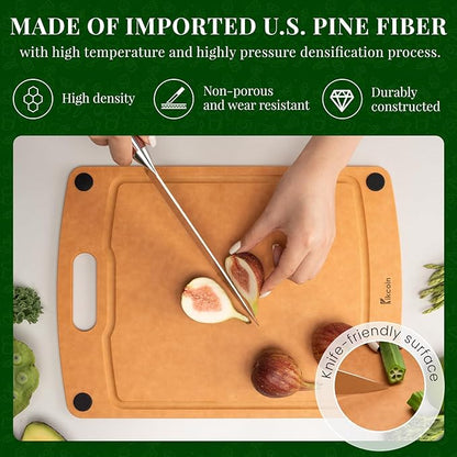 Kikcoin Wood Cutting Board, Cutting Boards