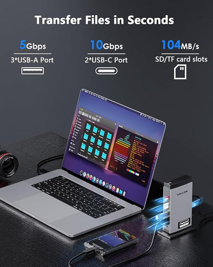 WAVLINK DisplayLink Docking Station 3 Monitors