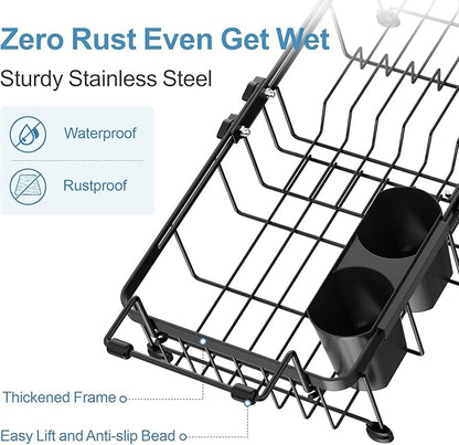 iSPECLE Small Sink Dish Drying Rack