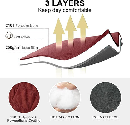 Forceatt Camping Blanket, 79" X 57" Large Outdoor Blanket, Sandproof, Waterproof for Outdoor Festivals, Beaches, Picnics, Stadium，Camping, Parks, Hiking, Travel, Family Suitable for 4 Seasons.