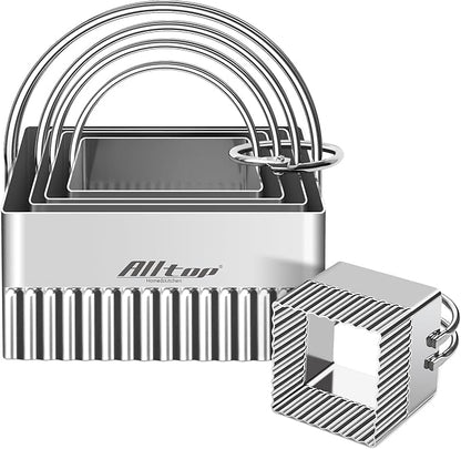 ALLTOP 5 Pieces Biscuit Cutters