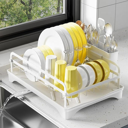 LIYI Dish Drying Rack for Kitchen Counter
