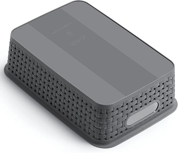NETANY Plastic Storage Baskets