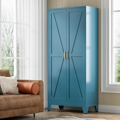 COFaR Home Farmhouse Storage Cabinet