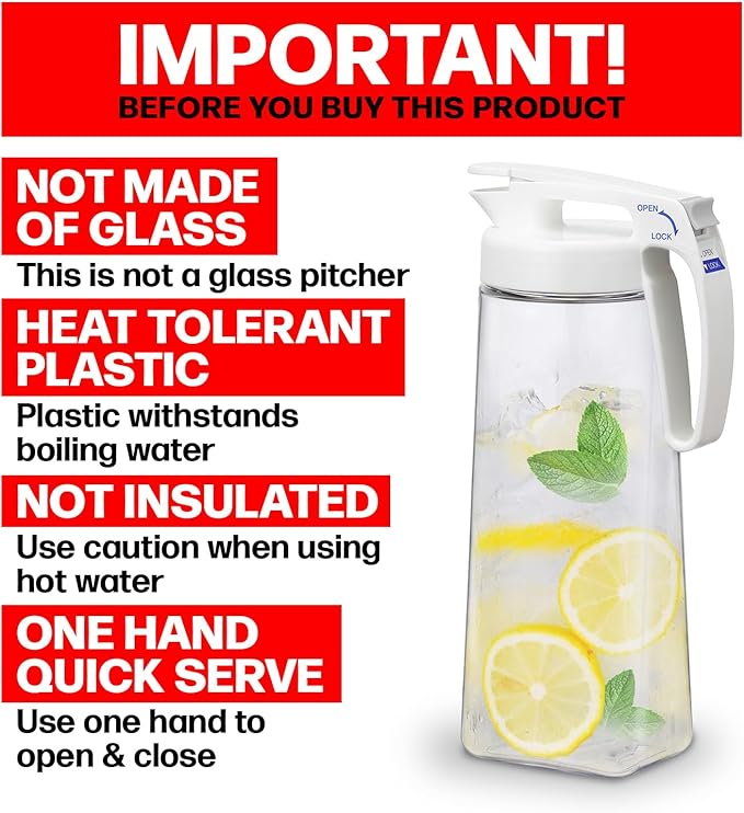 Lustroware QuickServe Airtight Pitcher