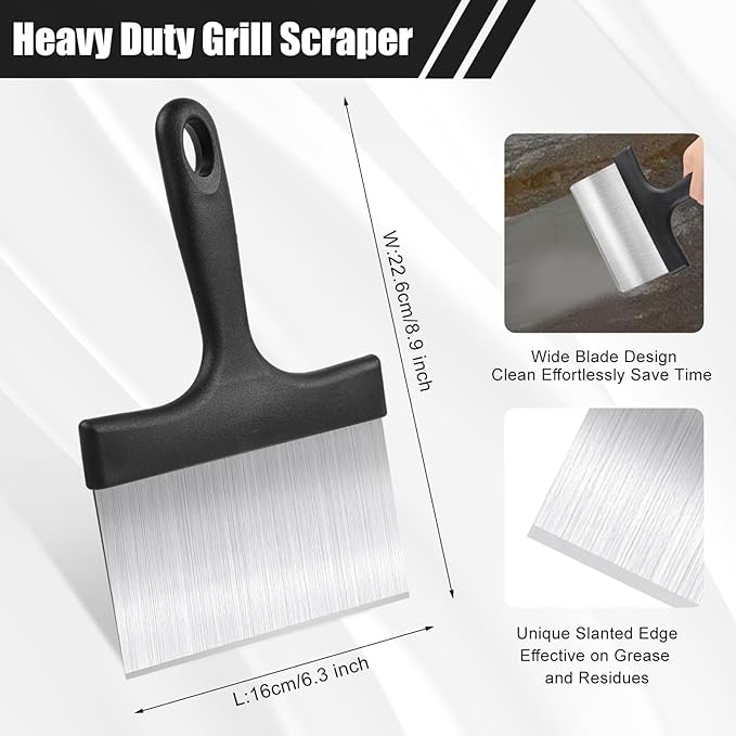 Grill Scraper, Griddle Scraper, Food Scraper