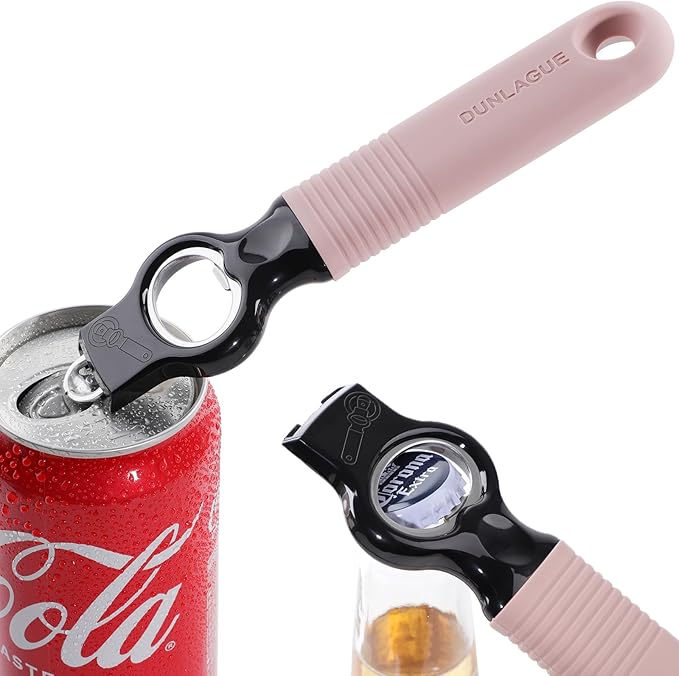 2-Pack Magnetic Beer Bottle Opener & Soda Can Opener, 2-in-1 Bottle Opener and