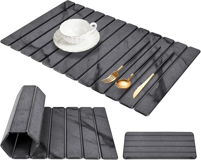 Extra Large Stone Dish Drying Mat