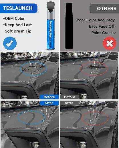 NH-797M Modern Steel Metallic Touch Up Paint Compatible with Honda Exact Match Touch Up Paint Car Scratch Repair