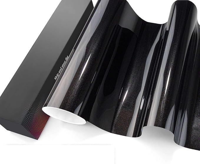 PPF Paint Protection Film Gloss Black Silver Metallic Self Healing Auto Bra Vinyl Wrap Invisible Scratches Shield Sheet DIY with Tool Set 4FTx5FT