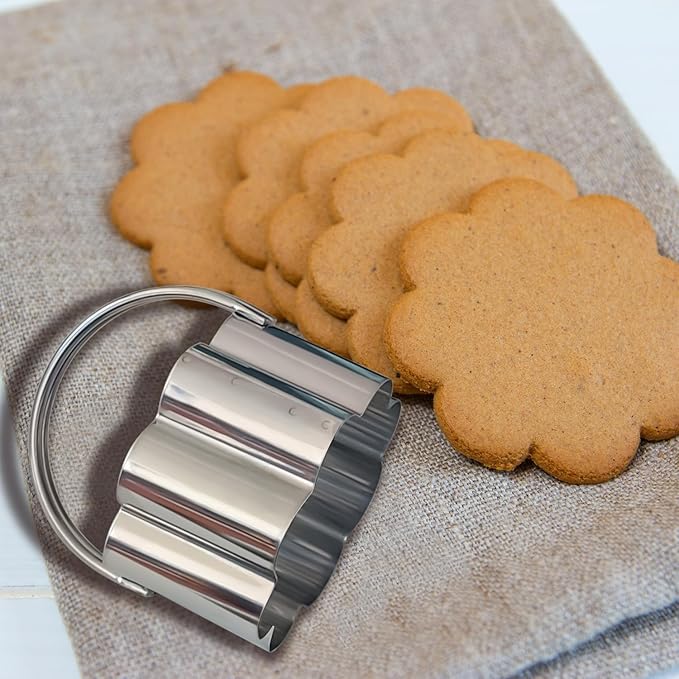 ALLTOP Scalloped Biscuit Cutters