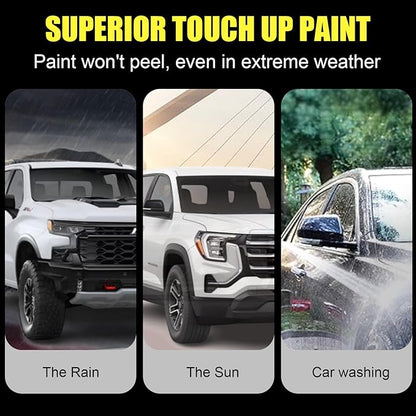 XNA Melting Silver III Metallic(C6B) for MINI Touch Up Paint, 2 in 1 Car Scratch Remover with Pen Tip and Brush, Exact Color-Matched for Car Paint Scratch Repair, Quick & Easy Fix Chips and Nicks