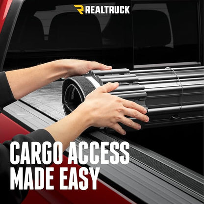 RealTruck TruXedo Sentry Hard Rolling Truck Bed Tonneau Cover | 1572401 | Fits 2019 - 2024 Chevy/GMC Silverado/Sierra, w/ MultiPro/Flex tailgate (Will not fit Carbon Pro Bed) 5' 10" Bed (69.9")