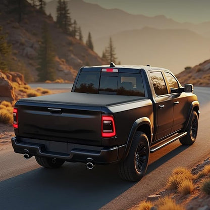Soft Tri-Fold Truck Bed Tonneau Cover Fit for Nissan Frontier 2005-2026(NO México) 5 ft Bed