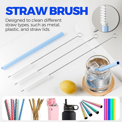 6 Pack Holikme 4 in 1 Cup Lid Cleaning Brush Set