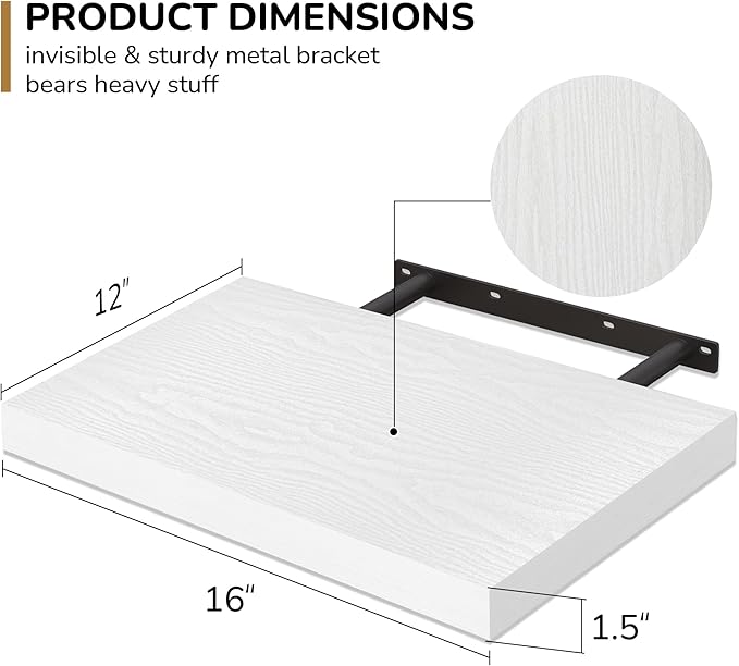 Fun Memories Floating Shelves