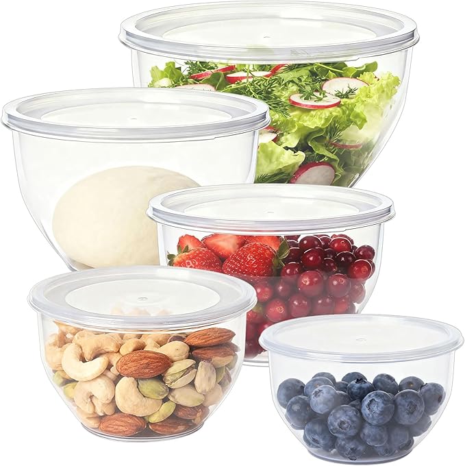 Greentainer Plastic Mixing Bowls