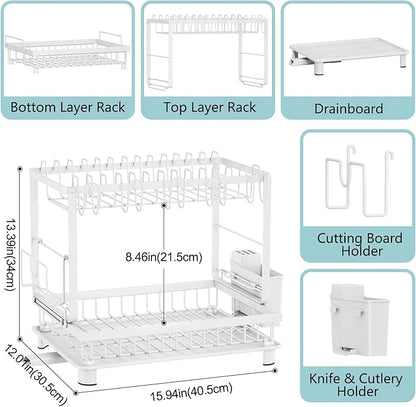 Multifunctional Dish Drying Rack
