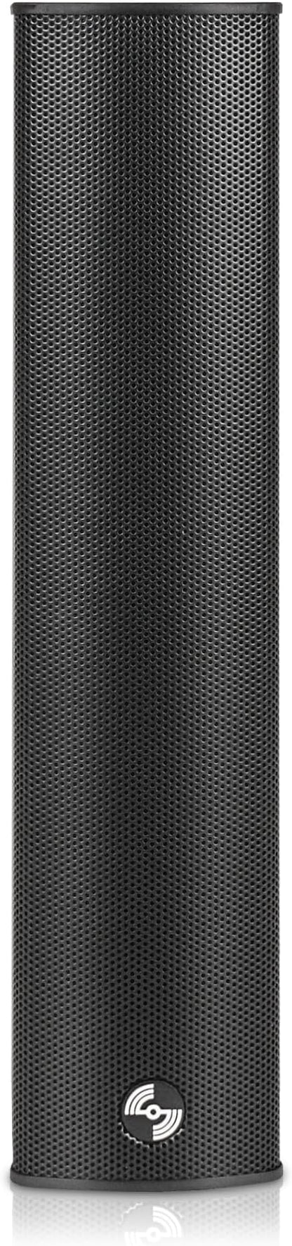 Sound Town Weatherproof Compact Aluminum Line Array Column Speaker