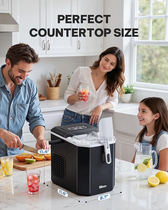 Silonn Ice Maker Countertop Machine