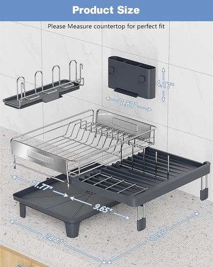 Expandable Dish Drying Rack, Dish Racks
