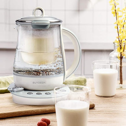 BUYDEEM K2683 Health-Care Beverage Tea Maker and Kettle, 9-in-1 Programmable