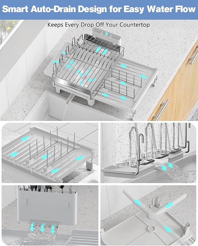 Expandable Dish Drying Rack, Dish Racks