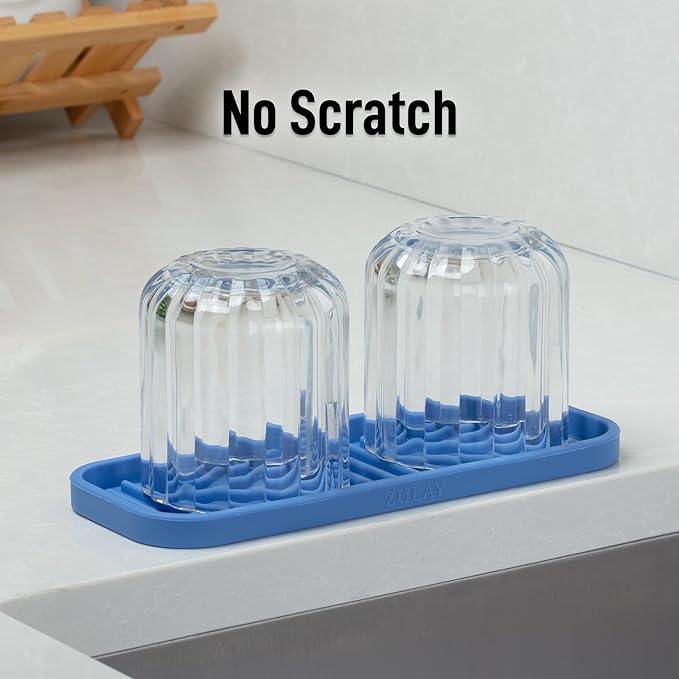 Zulay Kitchen Silicone Sponge Holder
