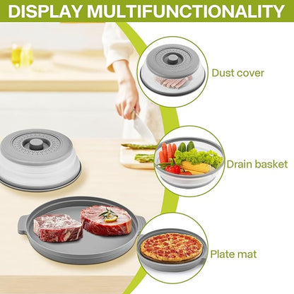 2 Pack Microwave Splatter Cover