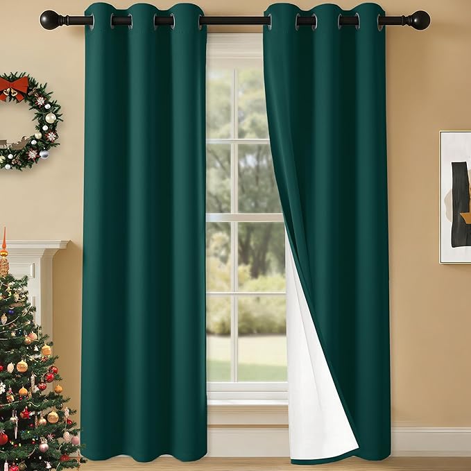 100% Blackout Curtains 84 Inch Length