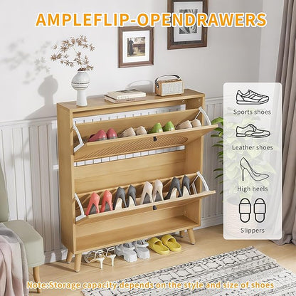 Shoe Storage Cabinet for Entryway