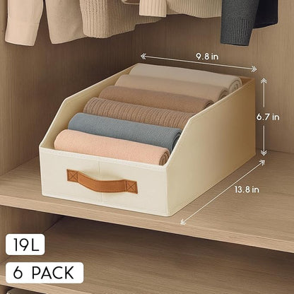 Homsorout Fabric Storage Bins for Organizing