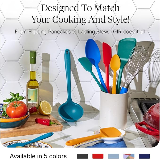 GIR: Get It Right 10-Piece Silicone Ultimate Kitchen Utensil Set – Spatulas