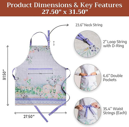Maison d' Hermine 100% Cotton Apron