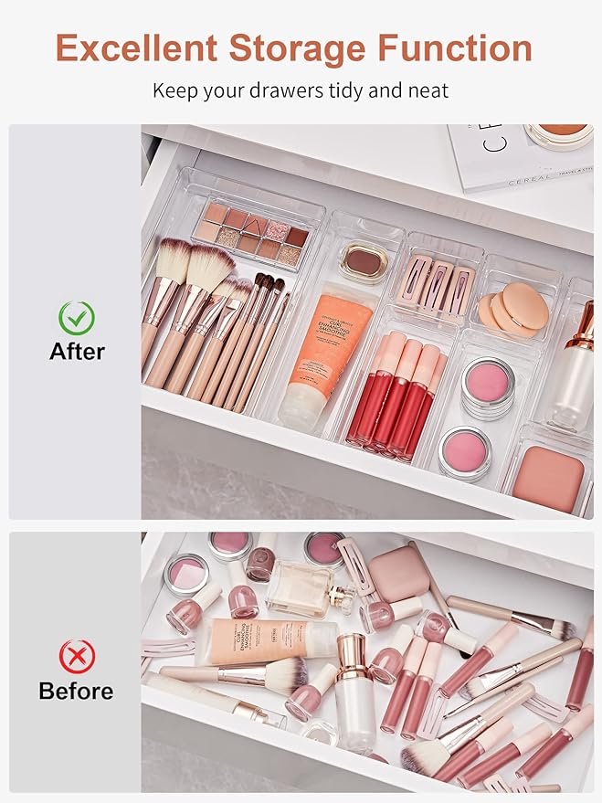 SMARTAKE 29-Piece Drawer Organizer