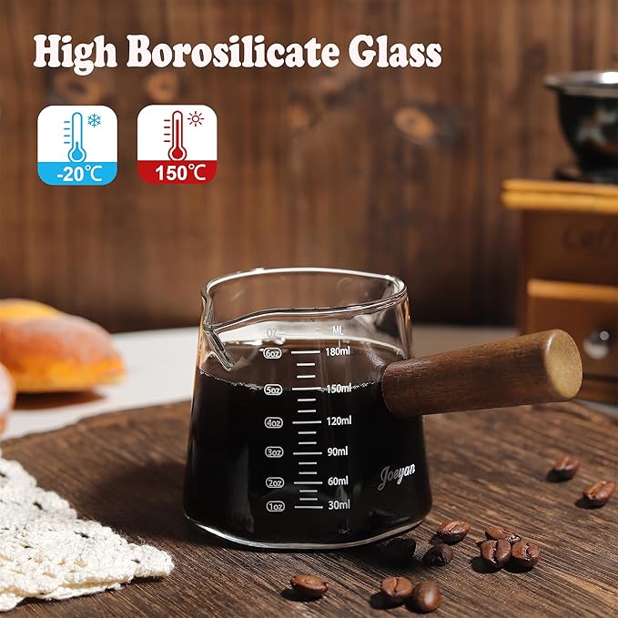 Joeyan 6 oz Glass Measuring Cup