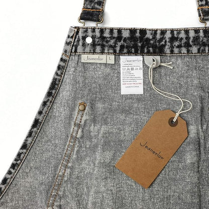 Jeanerlor - Denim Apron with Pockets