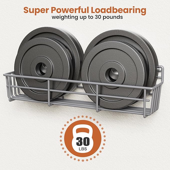 Mystozer 5 Pack Spice Rack Seasoning Organizer Wall Mount, Spice Storage Spice
