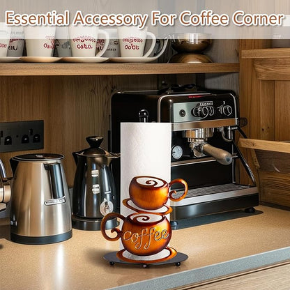 Standing Paper Towel Roll Holder Countertop
