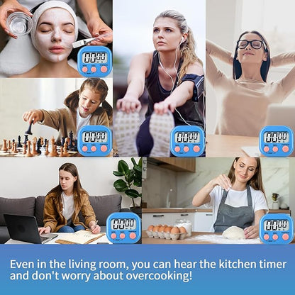 48 Pack Digital Kitchen Timer Magnetic Digital Timer