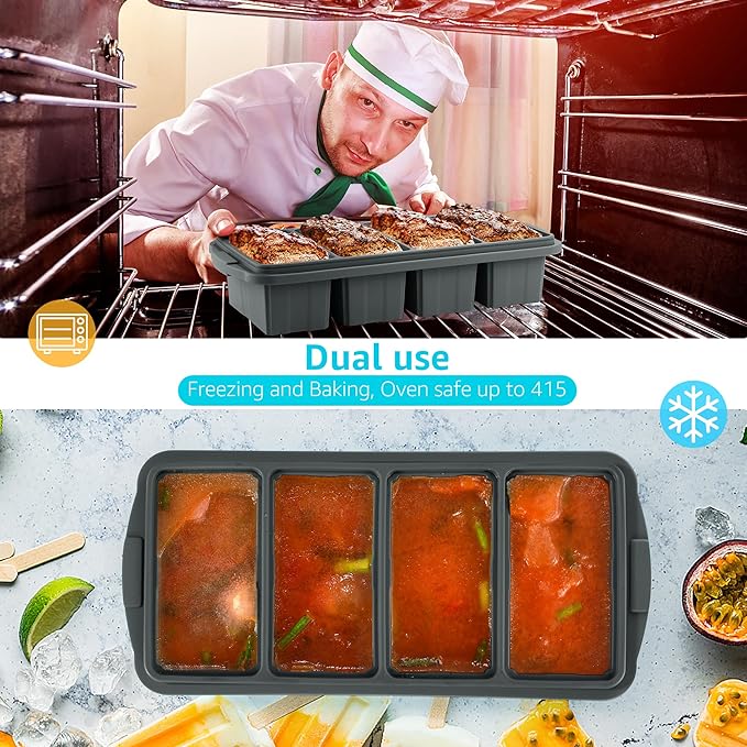 Ztomine Silicone Freezer Tray