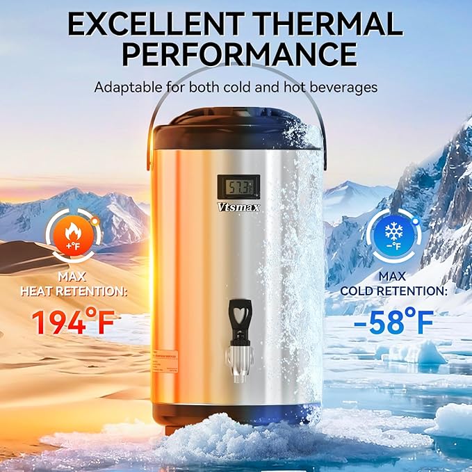 Commercial Insulated Beverage Dispenser