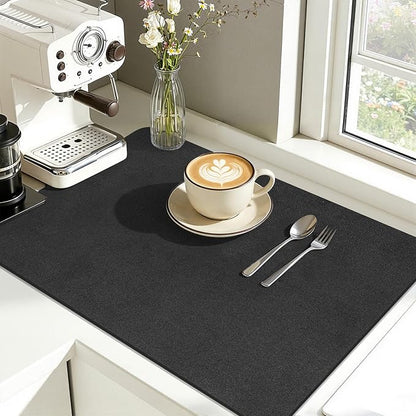 Findosom Dish Drying Mat, Cuttable Drying Mat