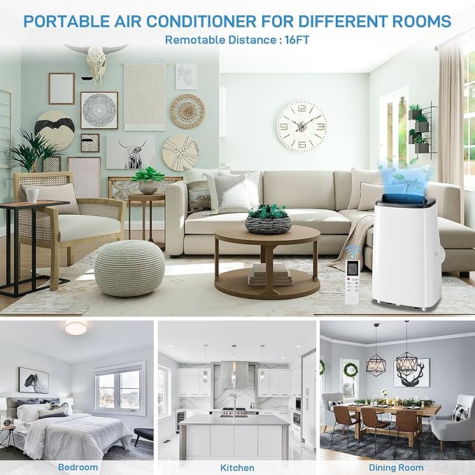 Portable Air Conditioners 14, 000 BTU, Portable AC Units