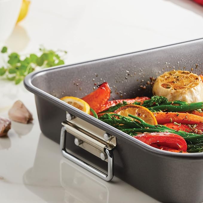 Farberware Bakeware Nonstick Steel Roaster