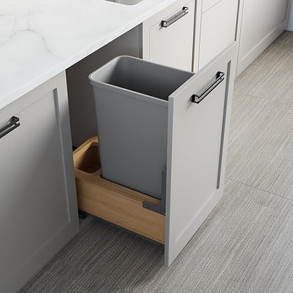 Dowell Single 50Qt Undermount Trash Pull-Out Waste Container