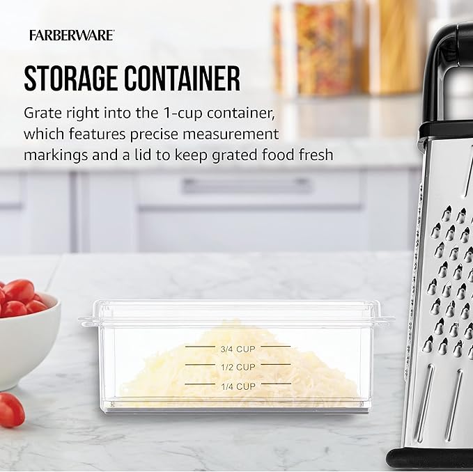 Farberware Professional 4-Sided Slim Stainless Steel Heavy Duty Kitchen Box